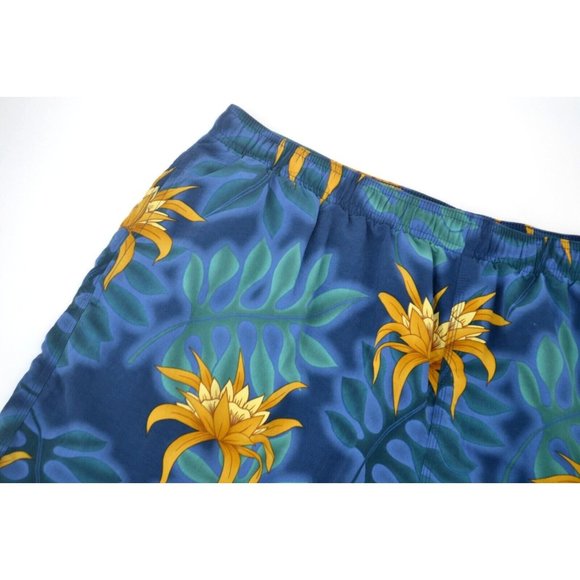 TOMMY BAHAMA Men's Swimming Trunks‎ SIZE XL Green Floral - Picture 2 of 6